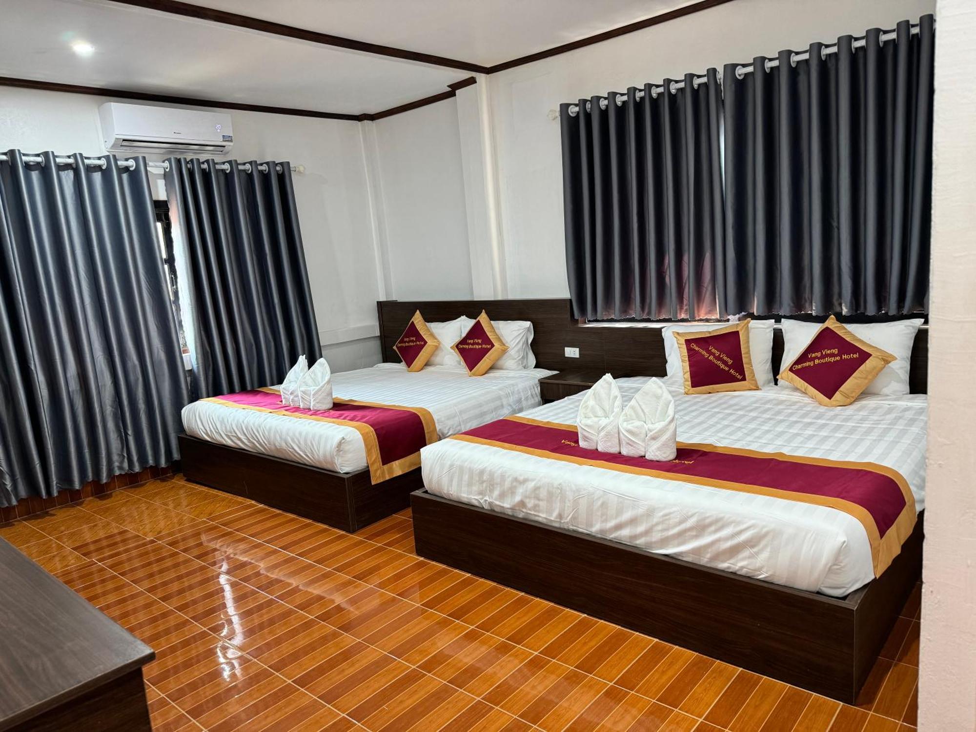 Vangvieng Charming Boutique Hotel Vang Vieng Dış mekan fotoğraf