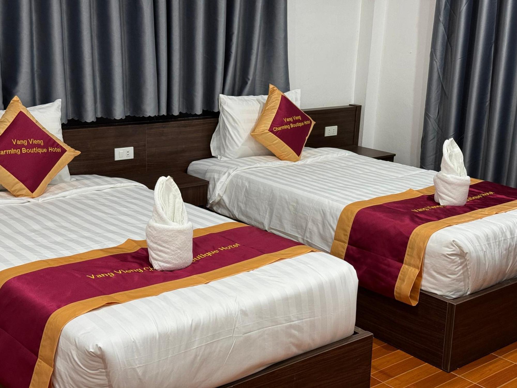 Vangvieng Charming Boutique Hotel Vang Vieng Dış mekan fotoğraf