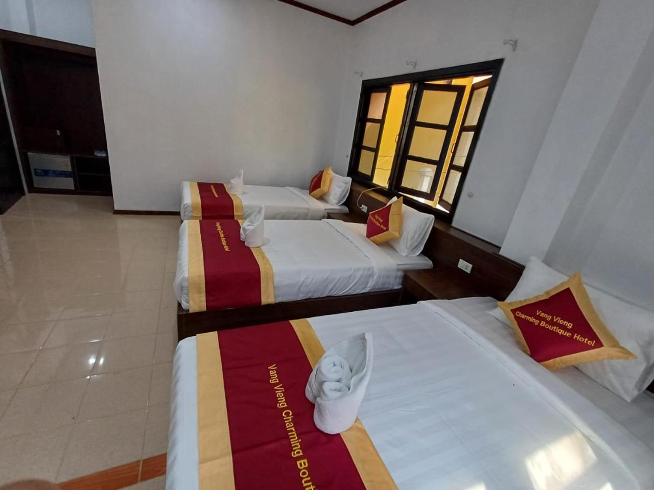 Vangvieng Charming Boutique Hotel Vang Vieng Dış mekan fotoğraf