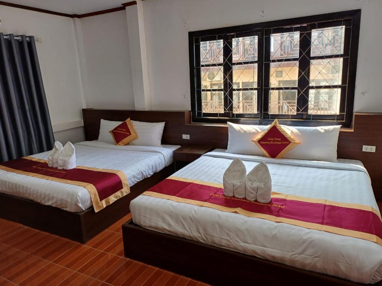 Vangvieng Charming Boutique Hotel Vang Vieng Dış mekan fotoğraf