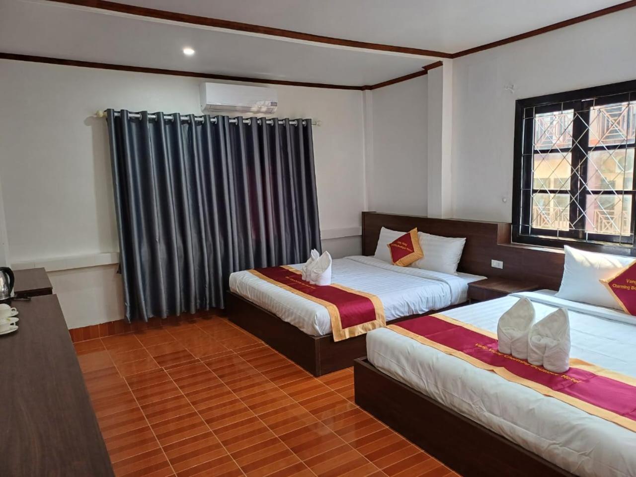 Vangvieng Charming Boutique Hotel Vang Vieng Dış mekan fotoğraf